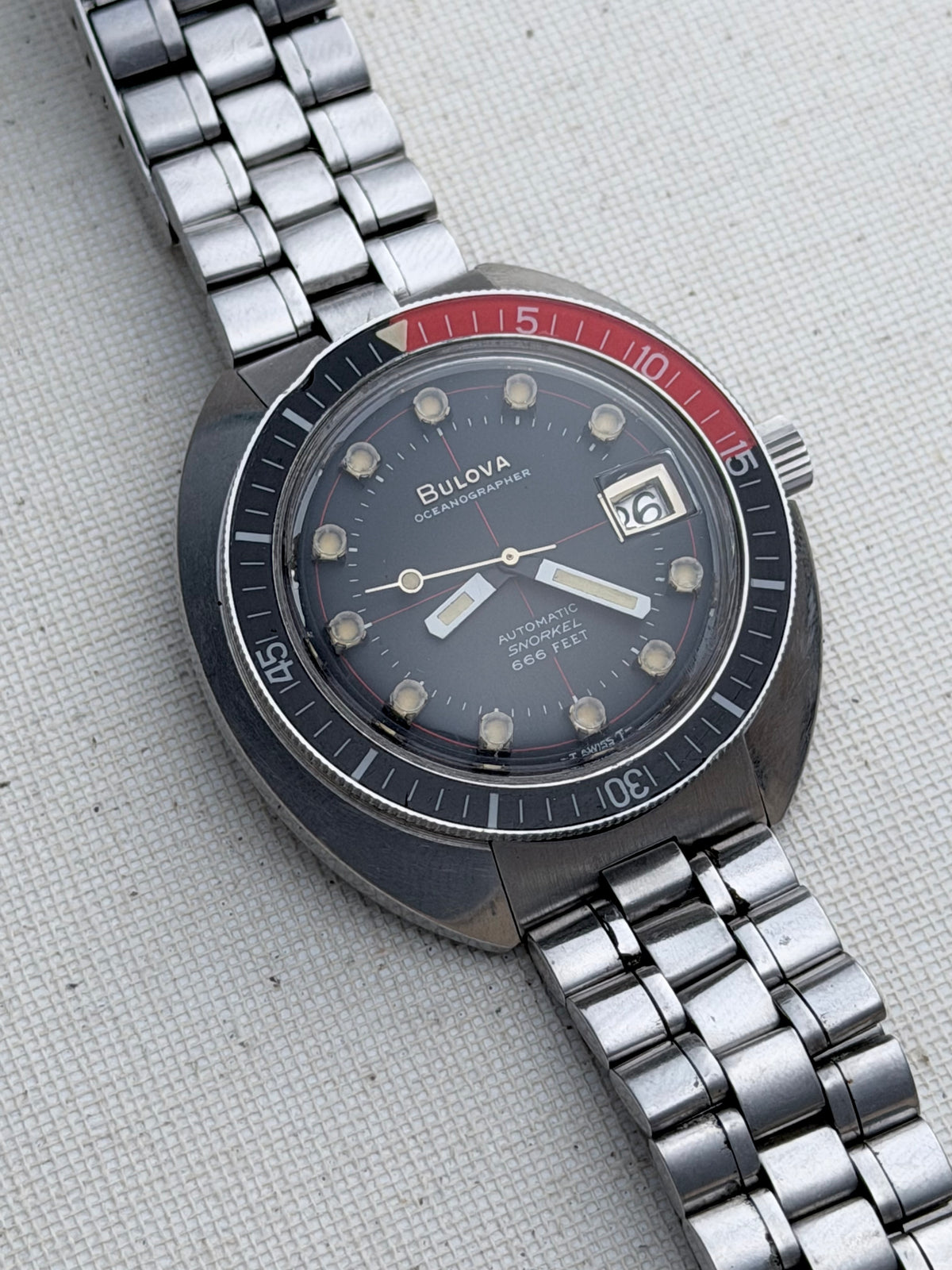 Bulova Oceanogapher Snorkel Devil Diver Vintage
