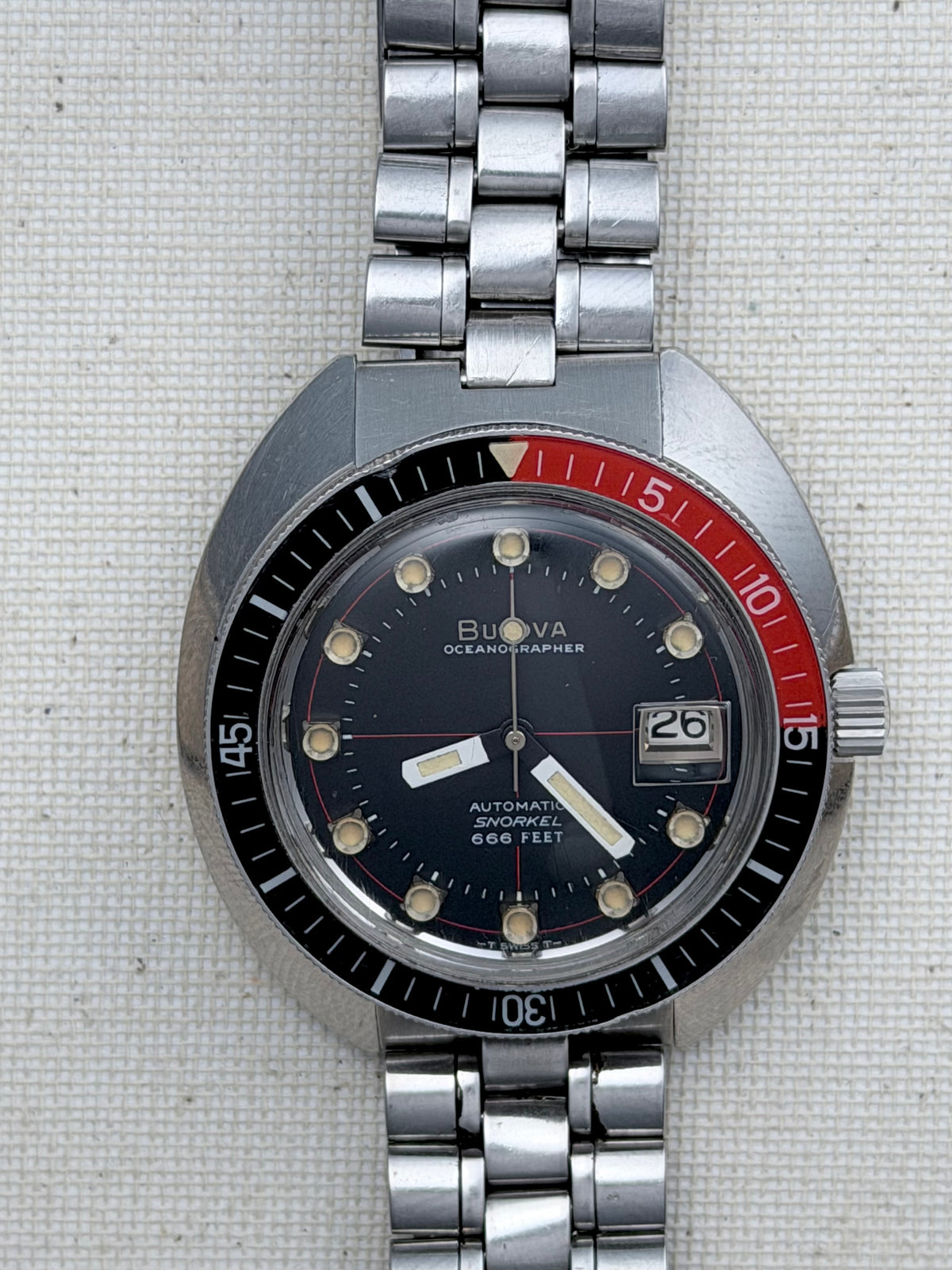Bulova Oceanogapher Snorkel Devil Diver Vintage