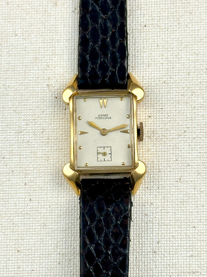 Girard Perregaux 14k Gold Vampire Lugs Vintage