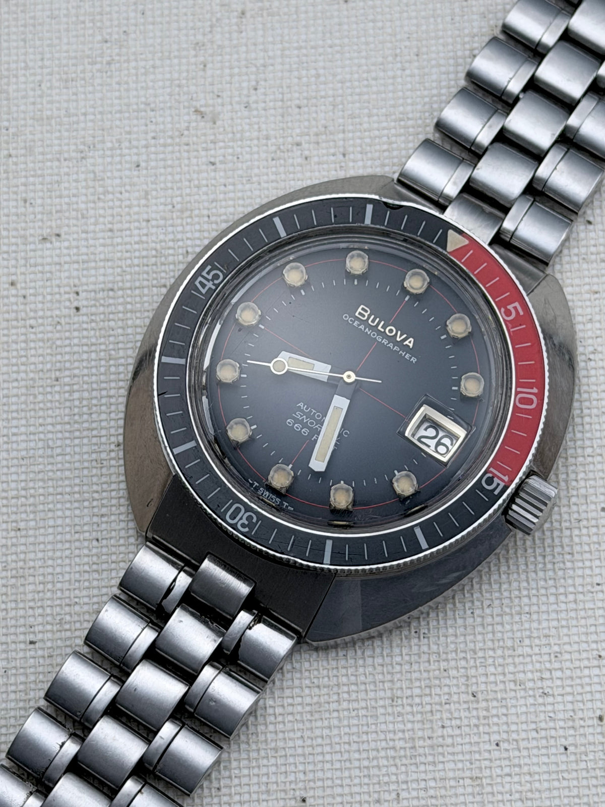 Bulova Oceanogapher Snorkel Devil Diver Vintage