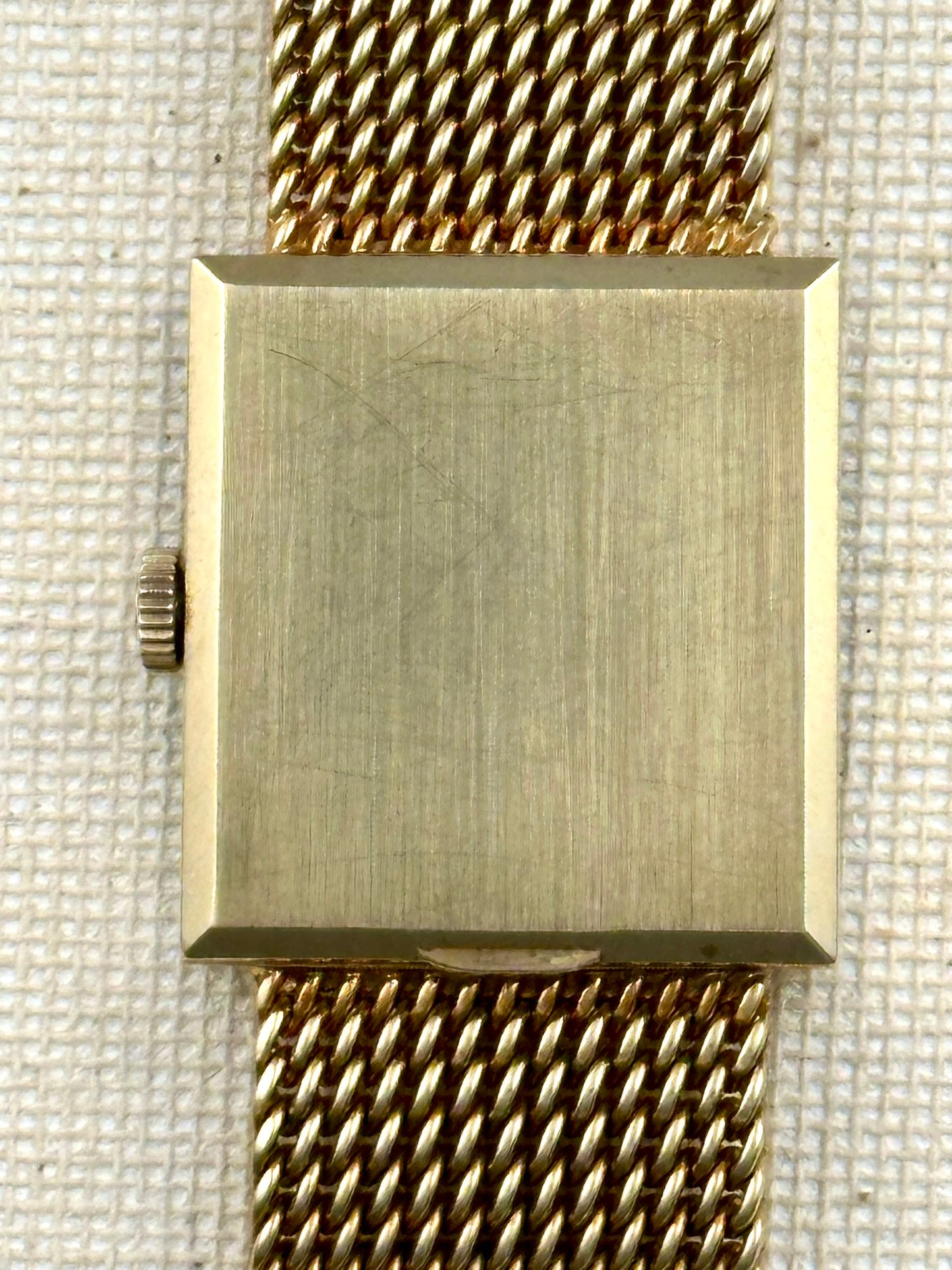 Omega 14k Gold Tank Full Bracelet Vintage