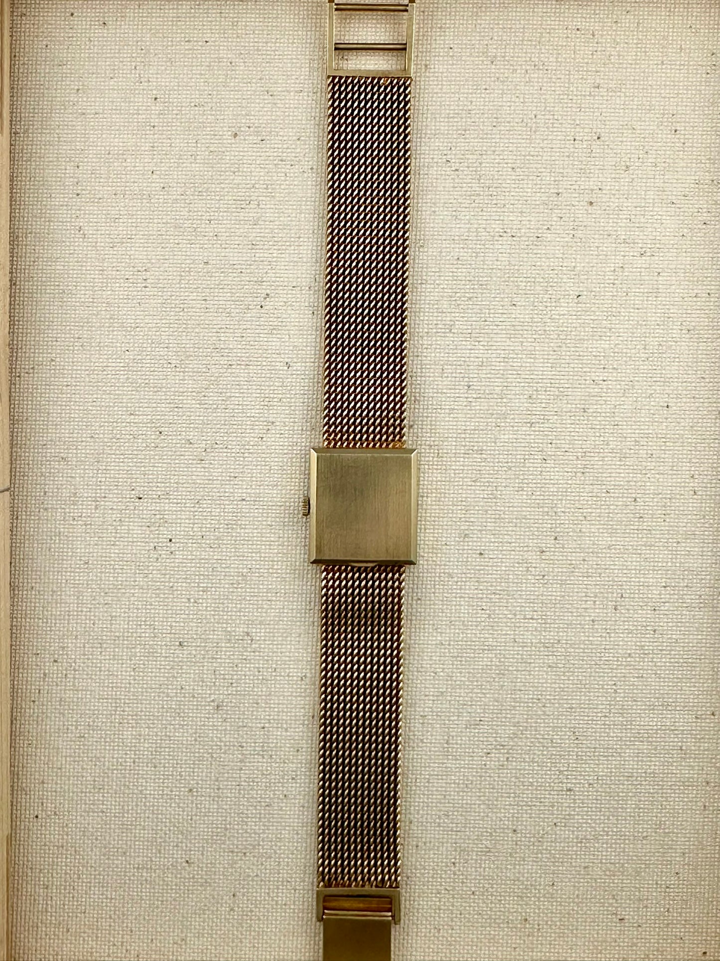 Omega 14k Gold Tank Full Bracelet Vintage