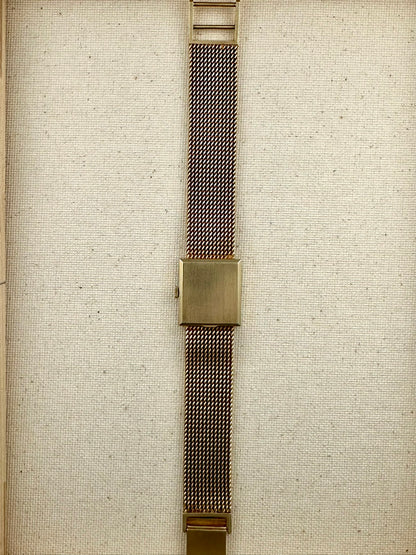 Omega 14k Gold Tank Full Bracelet Vintage
