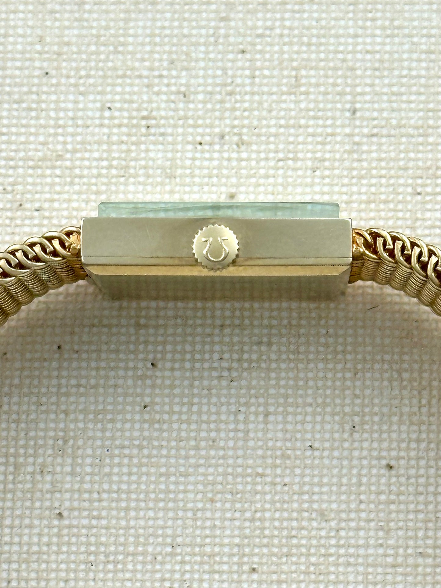 Omega 14k Gold Tank Full Bracelet Vintage