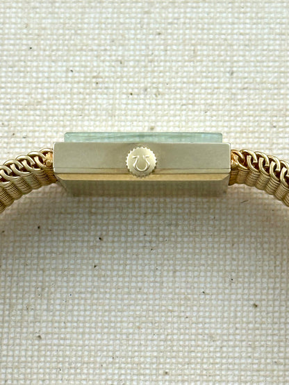Omega 14k Gold Tank Full Bracelet Vintage