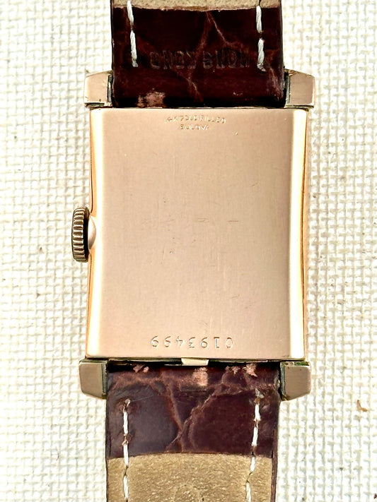 Bulova Tank Salmon Dial Vintage