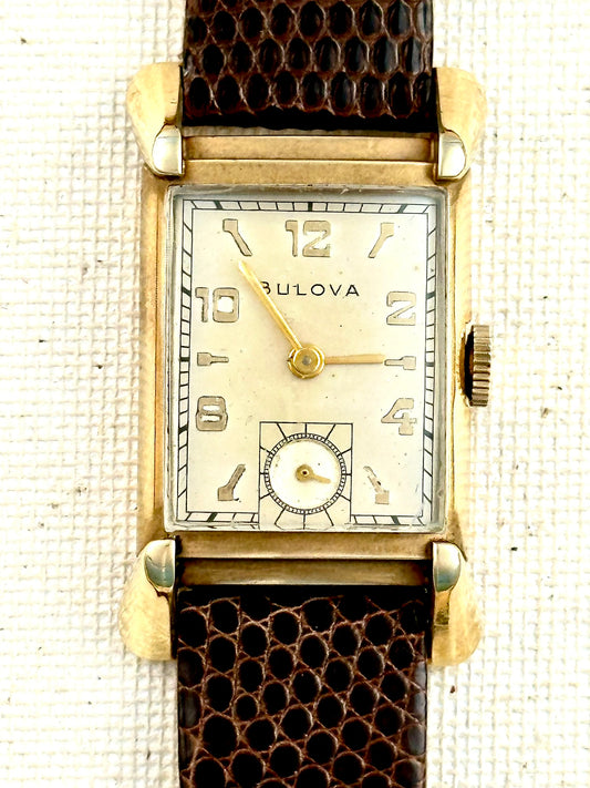 Bulova Tank Dress Watch Vintage