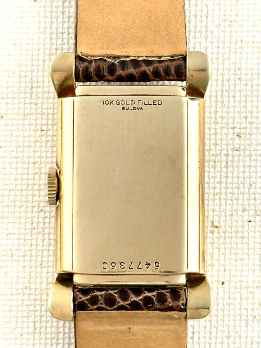 Bulova Tank Dress Watch Vintage