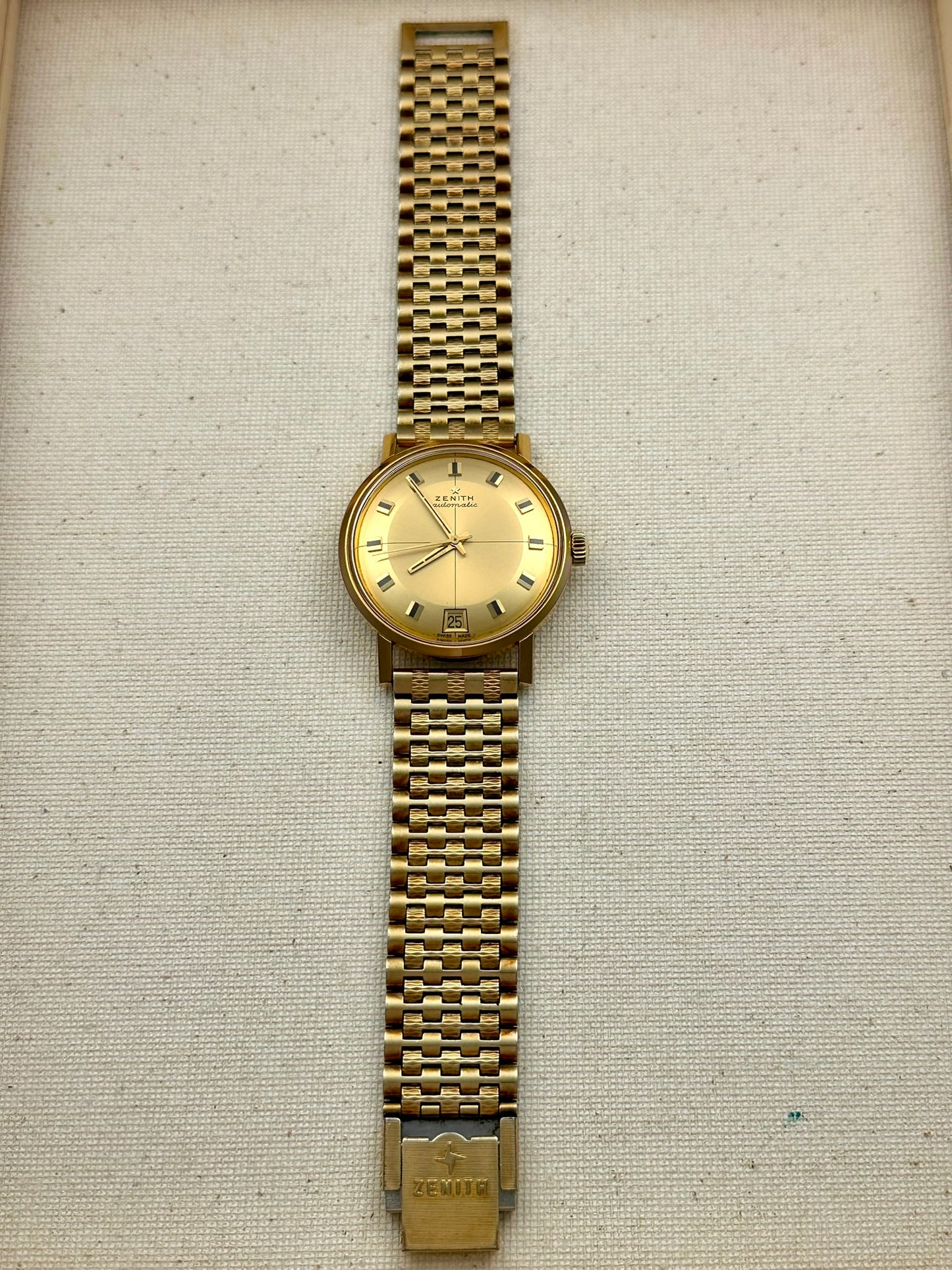 Zenith Golden Sector Dial Automatic Vintage