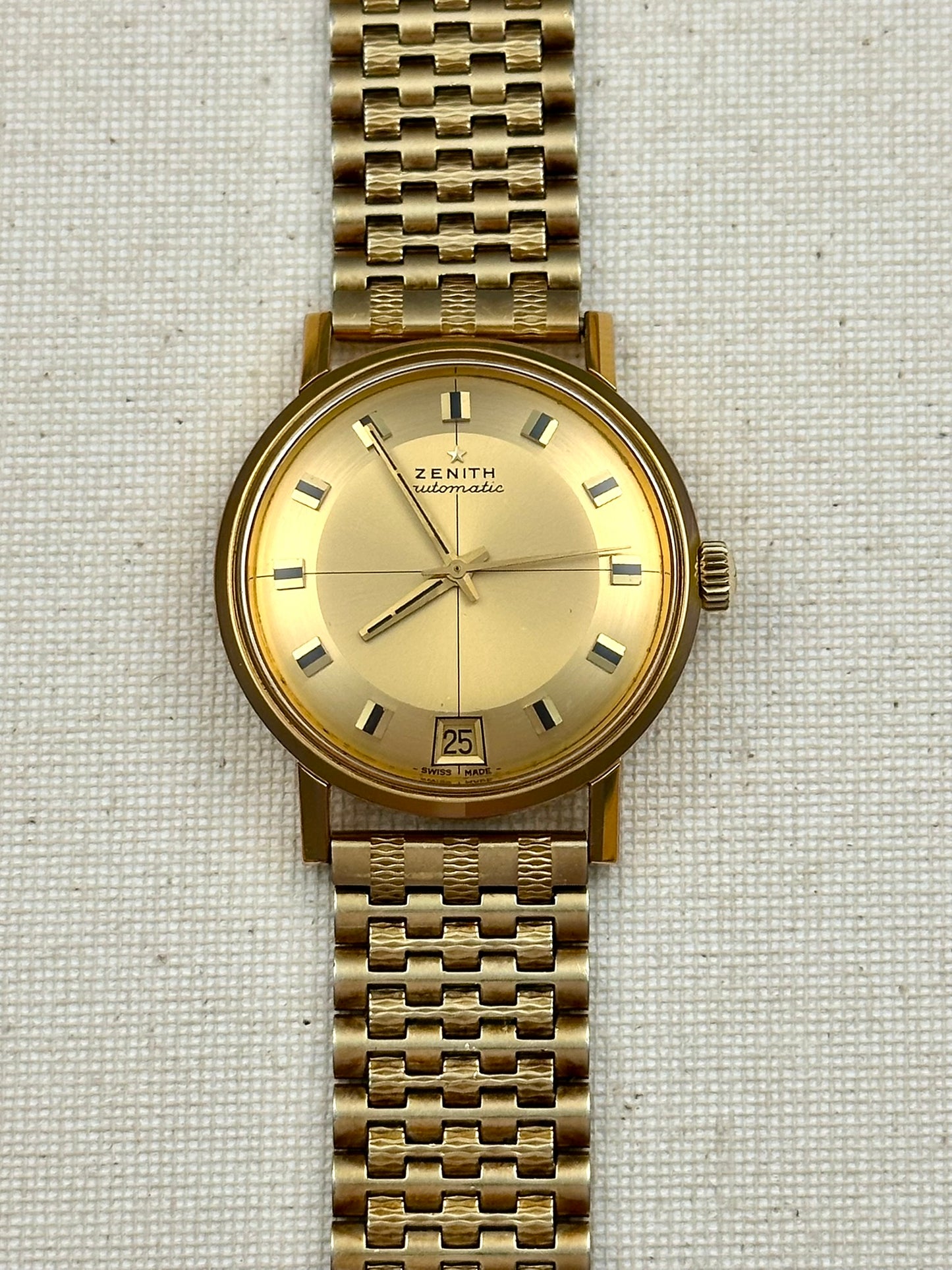 Zenith Golden Sector Dial Automatic Vintage