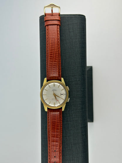 Angelus Datalarm Vintage, Double signed retailed by Spritzer Fuhrmann