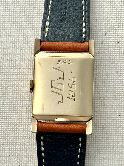 Girard Perregaux Black Dial Tank Vintage