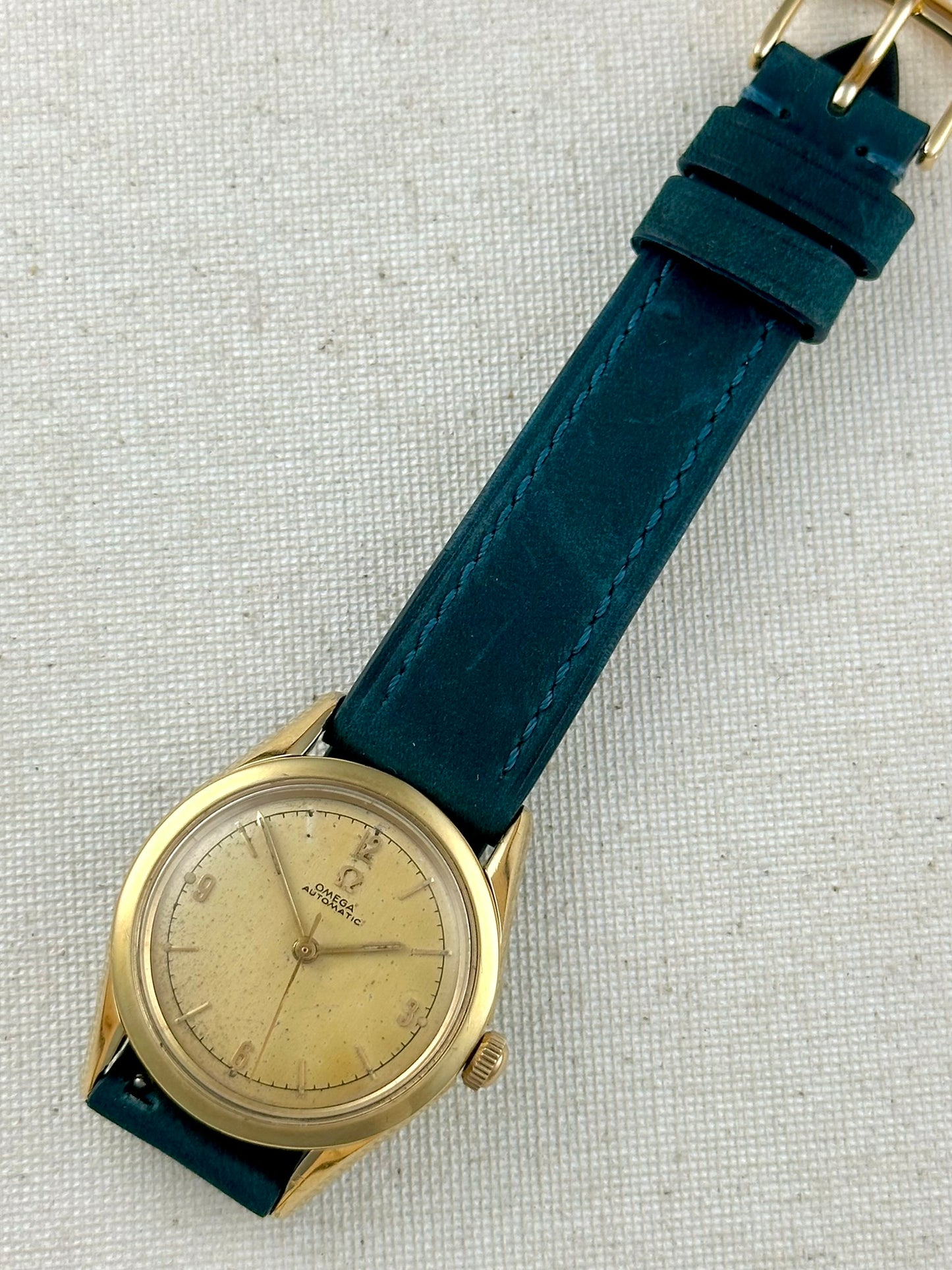 Omega Automatic Patina Dial Vintage