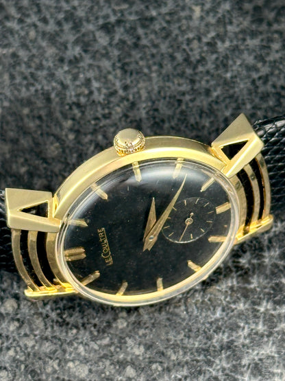 LeCoultre 18k Spider Web Fancy Lugs Vintage