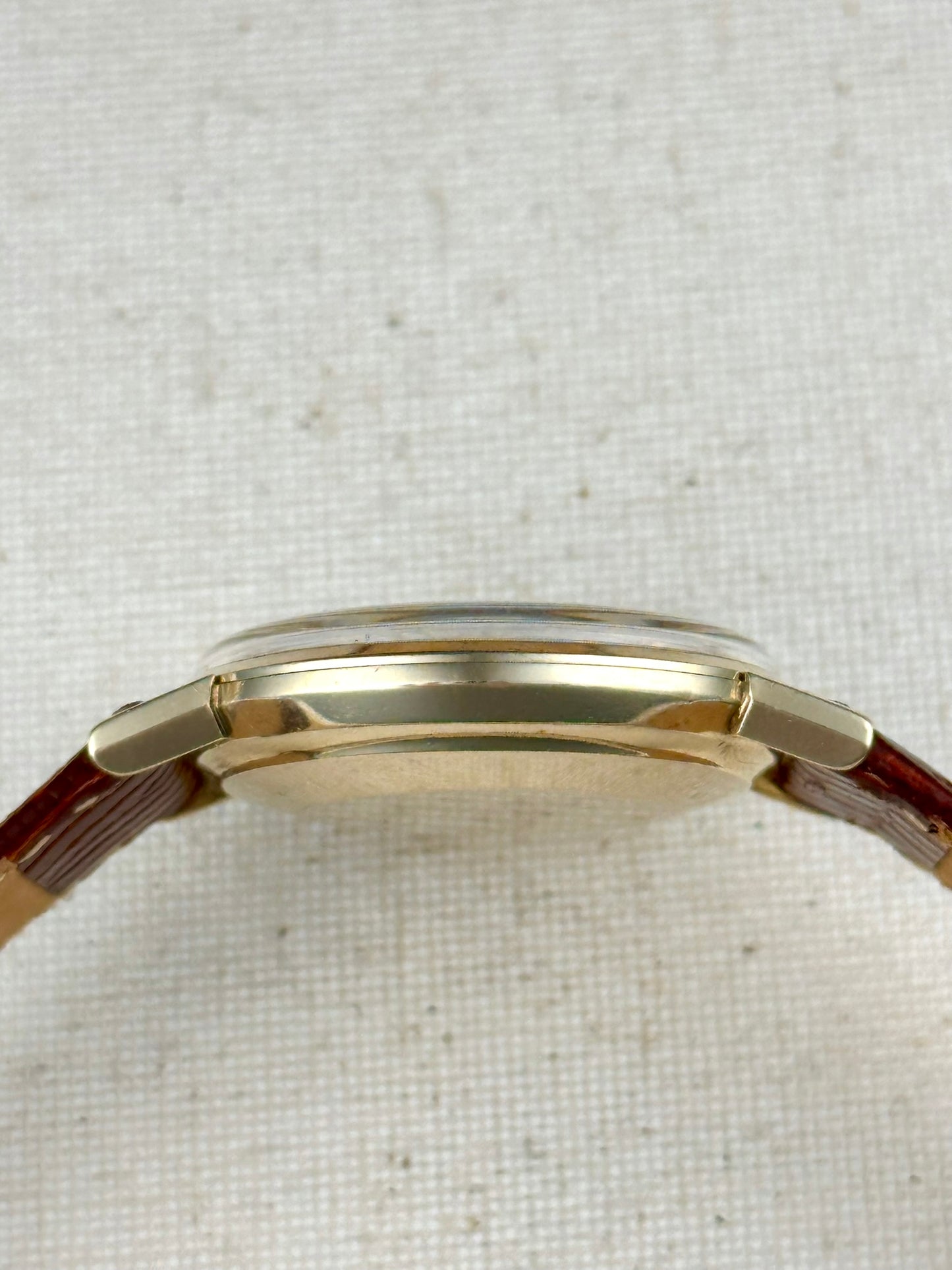 Omega 14k Seamaster De Ville Patina Dial Vintage