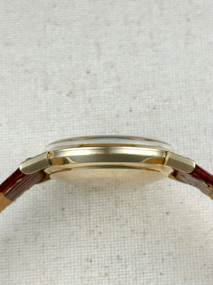 Omega 14k Seamaster De Ville Patina Dial Vintage