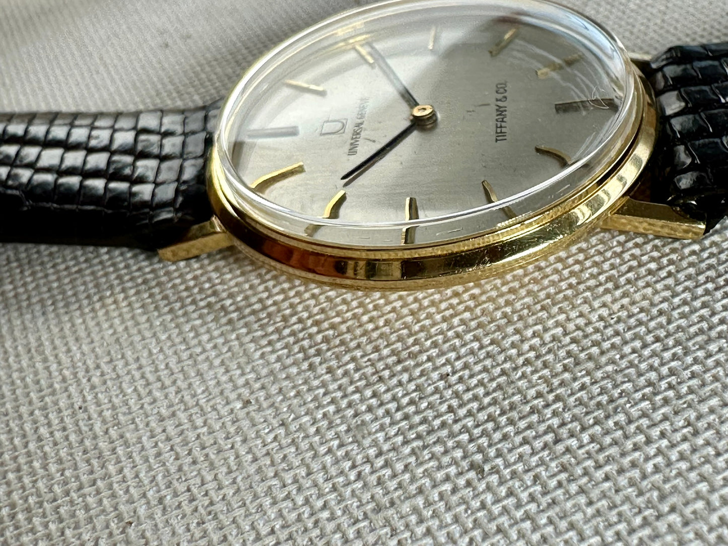 Universal Geneve retailed by Tiffany & Co. 18k Gold