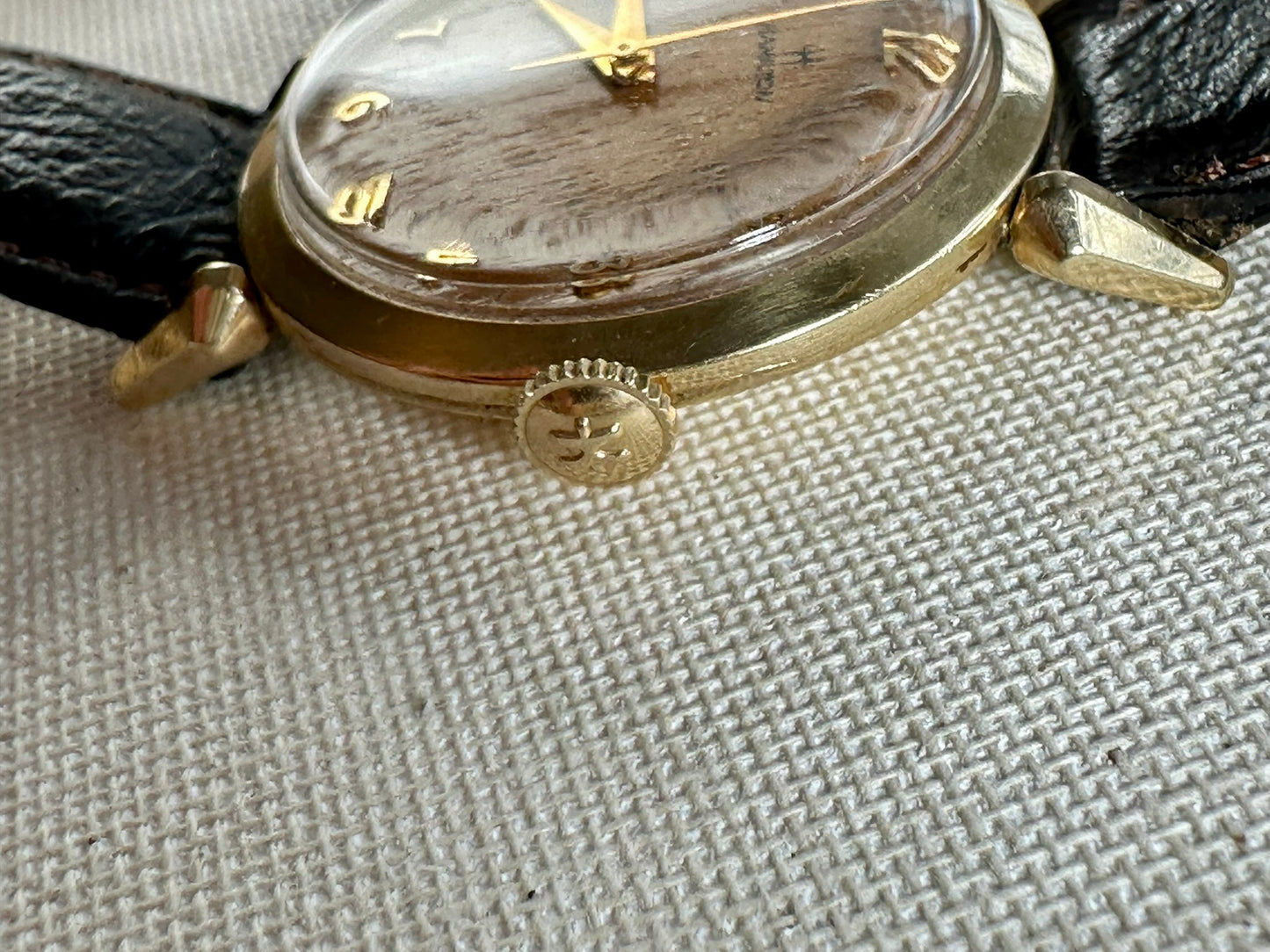 Hamilton Sherwood T Vintage Wood Dial