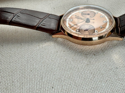 Baume Mercier Chronograph 14k Rose Gold vintage