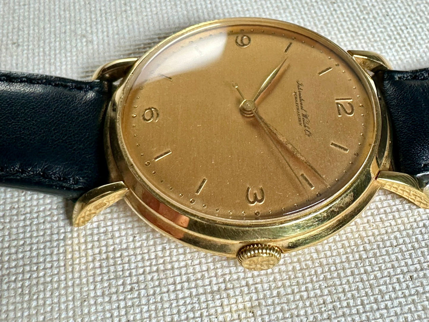 IWC Schaffhausen 18k Gold Vintage