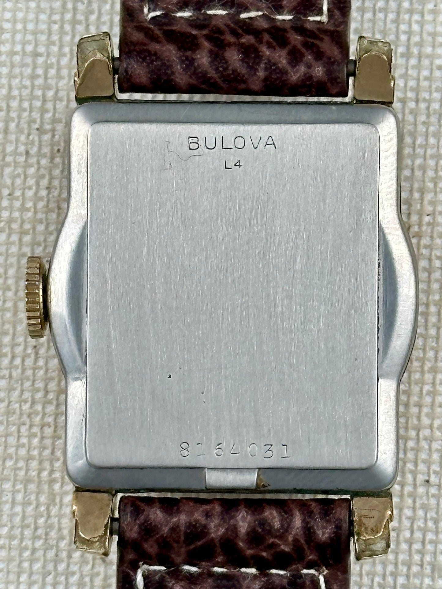 Bulova Art Deco Case Small seconds vintage