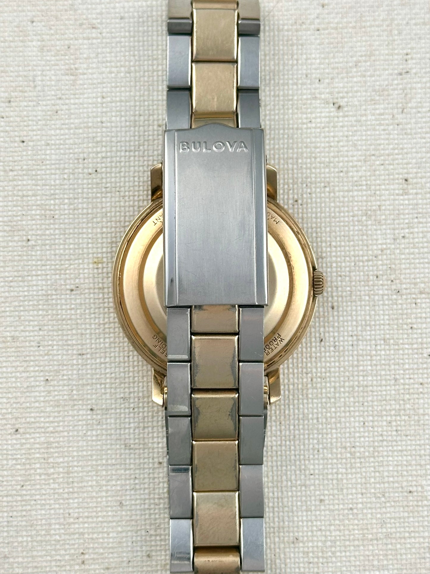 Bulova Golden Disc Vintage