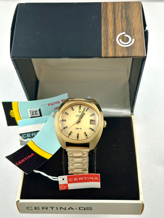 Certina DS-2 Turtle Certidate Vintage