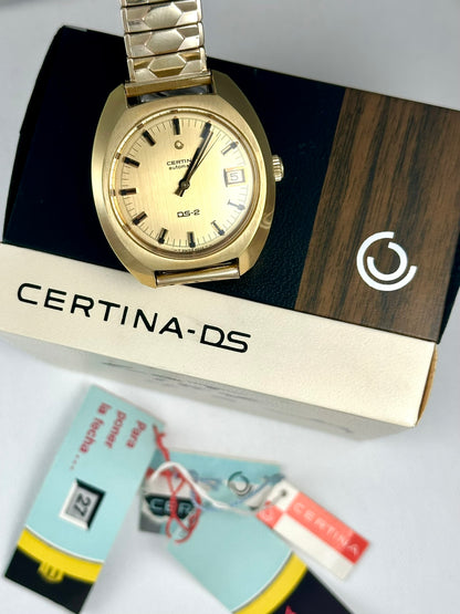Certina DS-2 Turtle Certidate Vintage