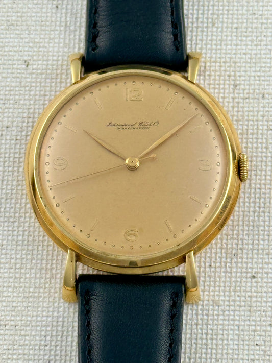 IWC Schaffhausen 18k Gold Vintage