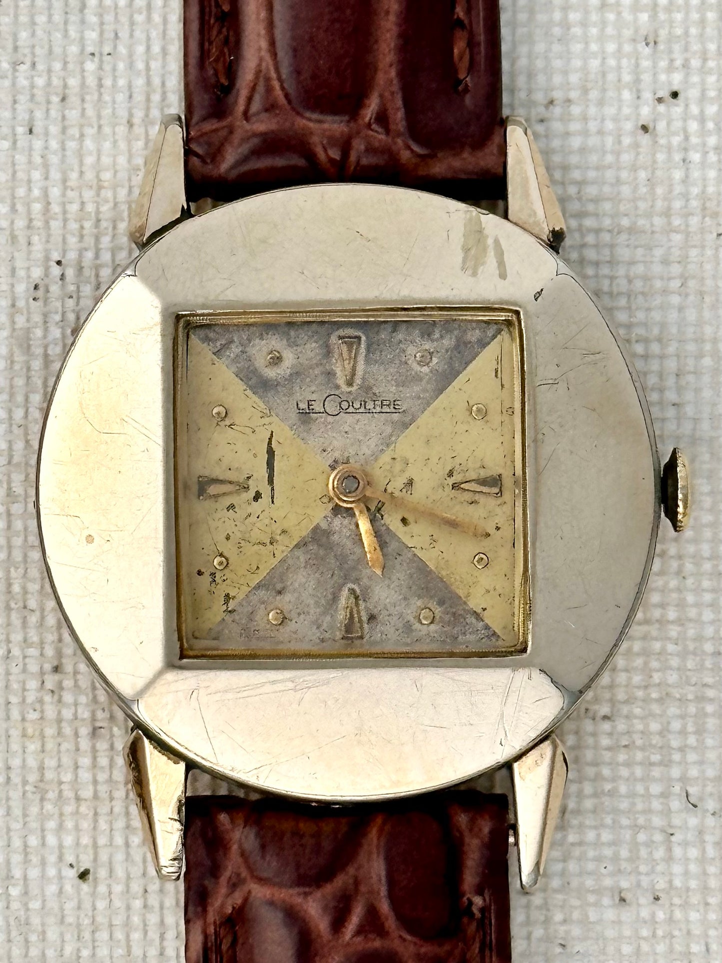 LeCoultre Bowtie Dial Vintage