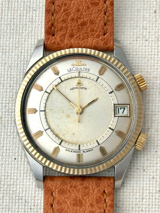 LeCoultre Memodate 14k Bezel Vintage