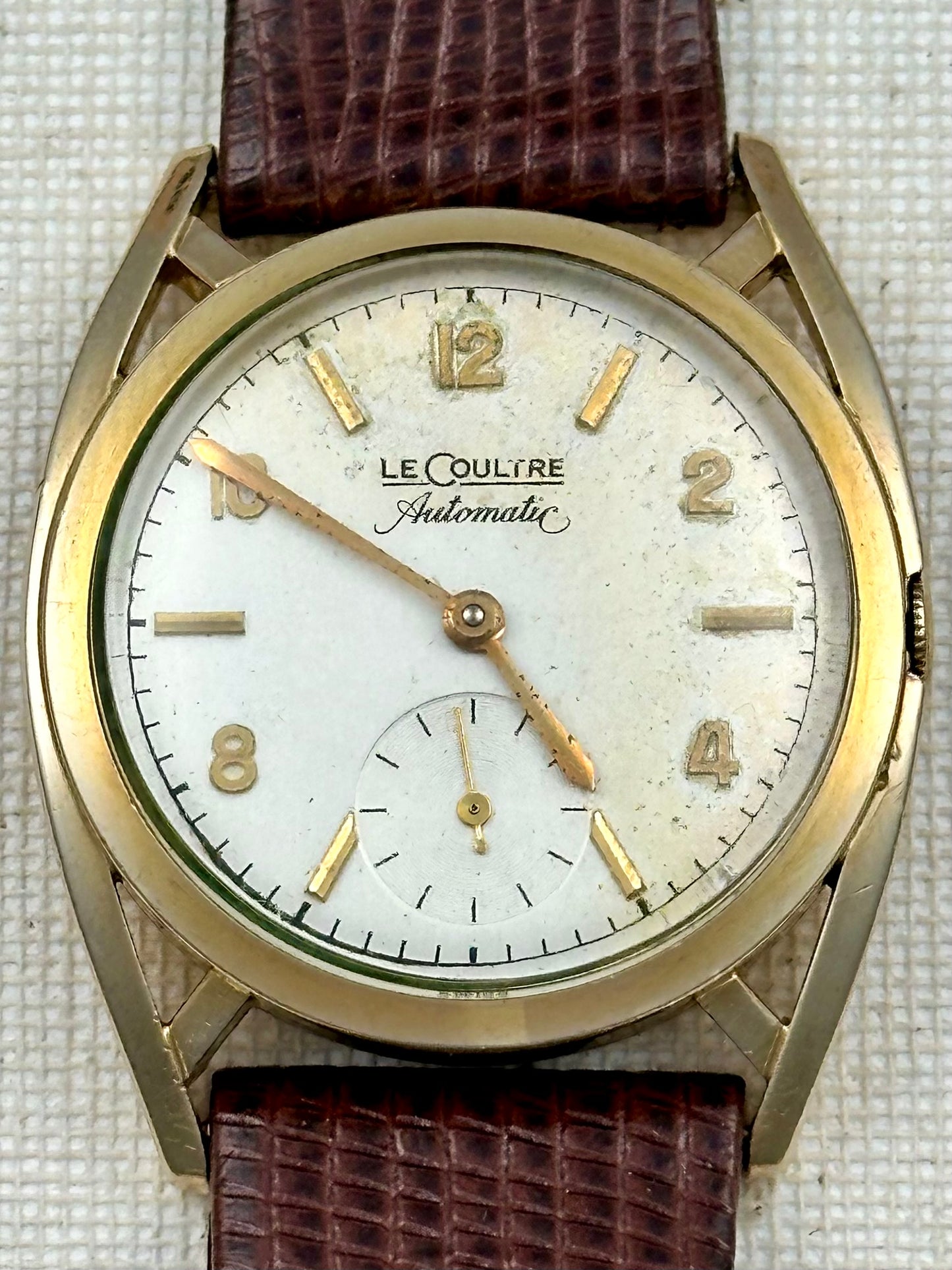 LeCoultre SEXY Lugs K812 Bumper Vintage