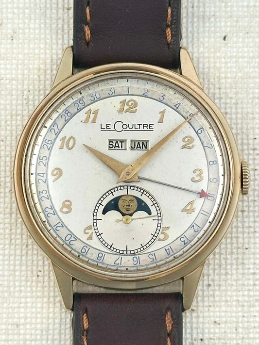 LeCoultre Triple Date Moonphase Vintage