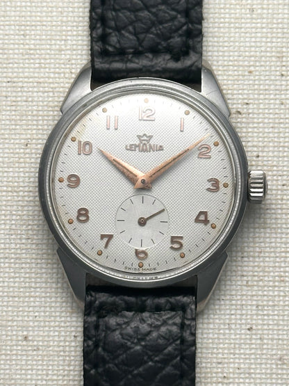 Lemania Waffle Dial Vintage
