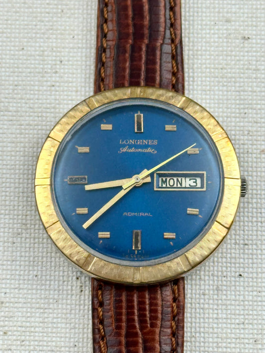 Longines Admiral Day Date with Box and Papers