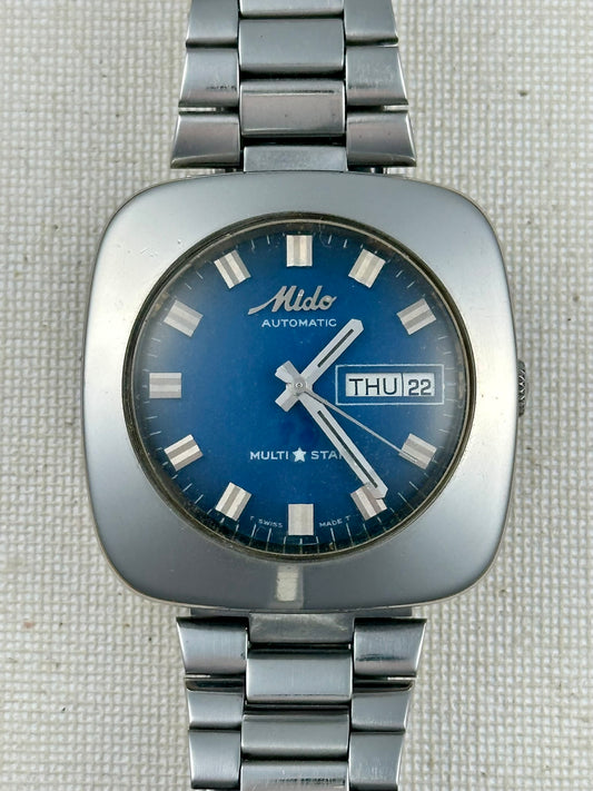 Mido Multifort Day Date Vintage