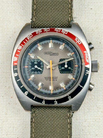 Nicolet Chronograph Diver Vintage