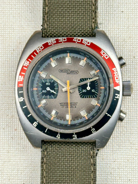 Nicolet Chronograph Diver Vintage