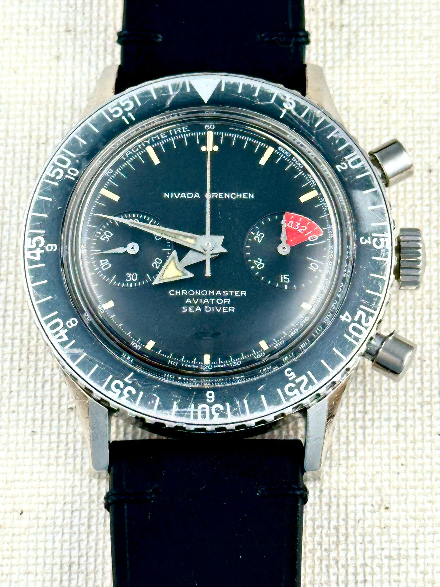 Nivada Grechen Aviator Sea Diver Vintage