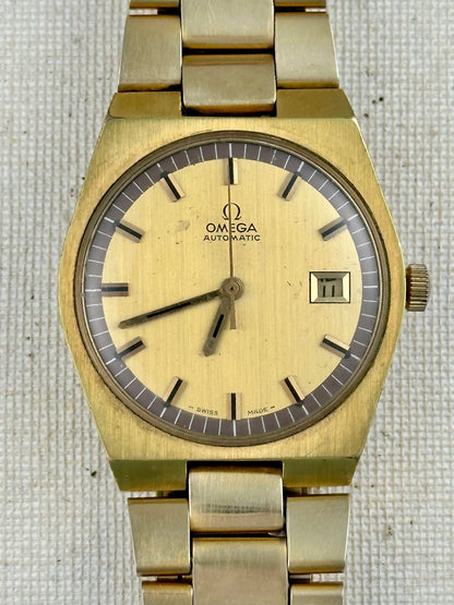 Omega Auto Date Bracelet Vintage