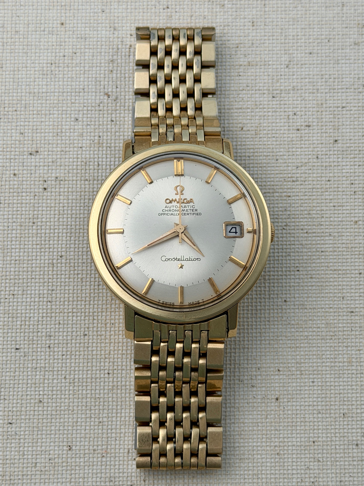 Omega Constellation Pie Pan Vintage