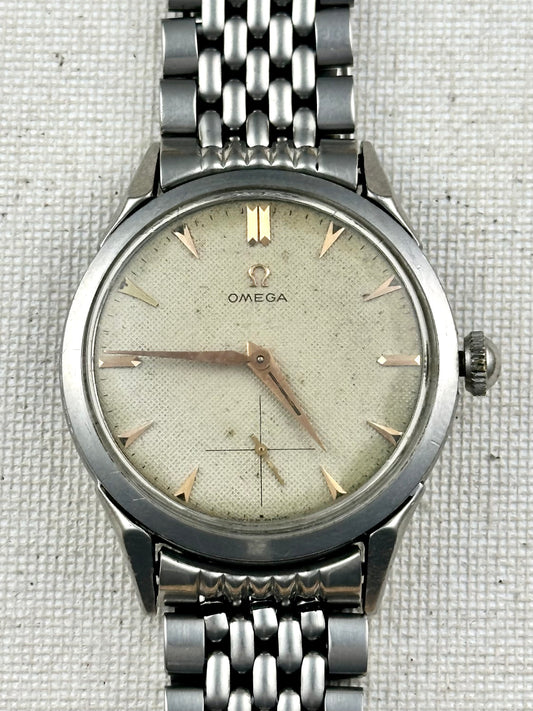 Omega Jumbo Waffle Dial Vintage