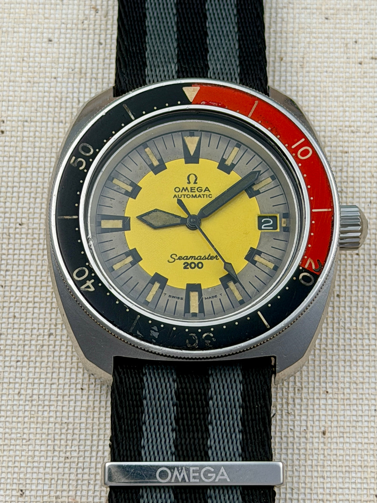 Omega Seamaster 200 "Banana" Vintage