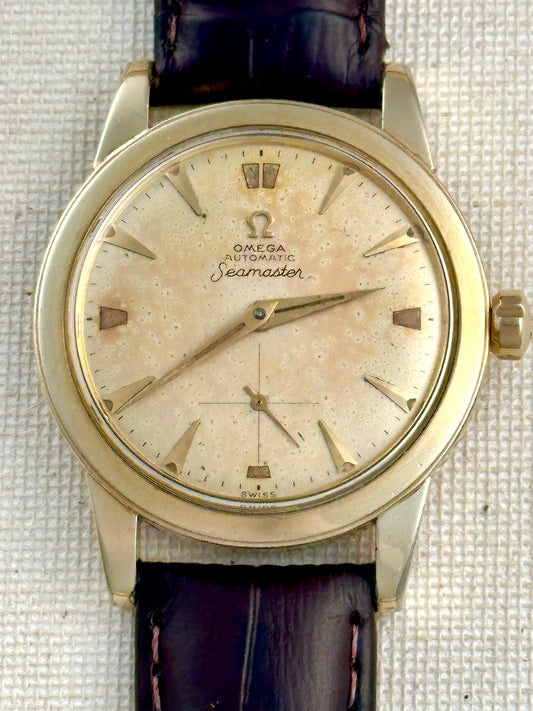 Omega Seamaster Beefy Lugs Tropical Dial Vintage