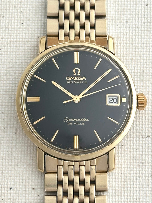 Omega Seamaster De Ville Sexy AF Black Dial Vintage