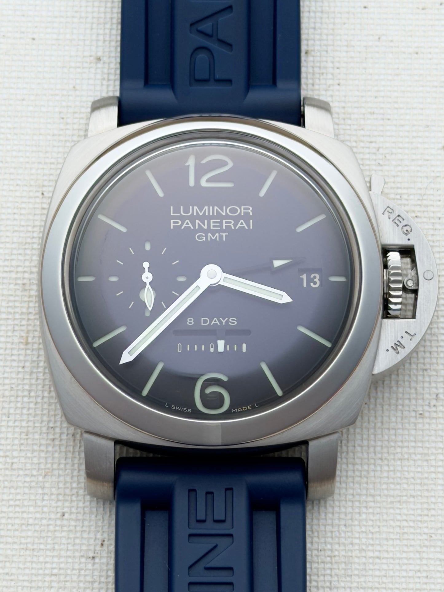 Panerai Luminor 1950 8 Days GMT "Dot Dial" PAM0233