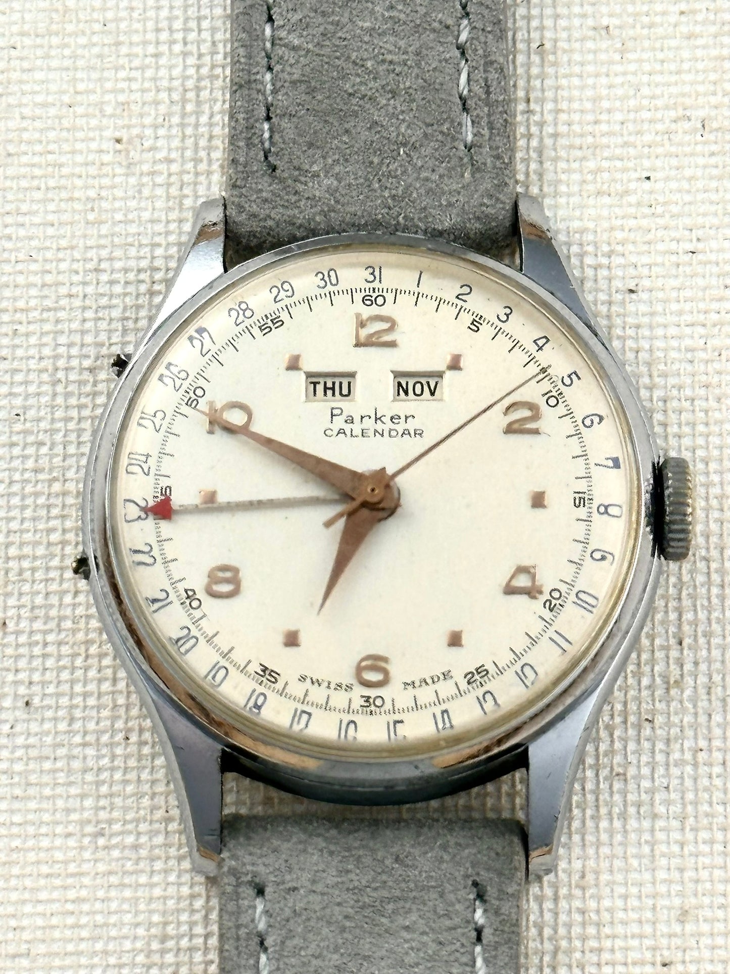 Parker Triple Calendar Vintage