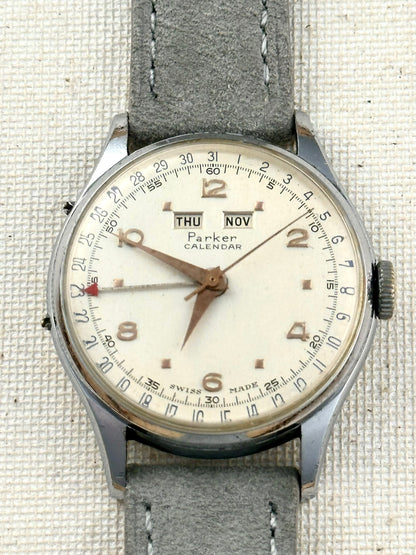 Parker Triple Calendar Vintage