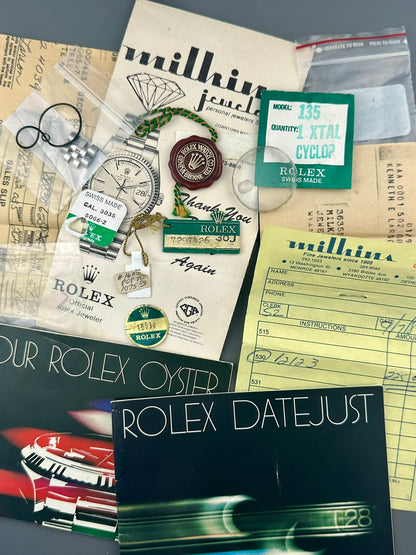 Rolex Datejust Full Set 1982 Vintage