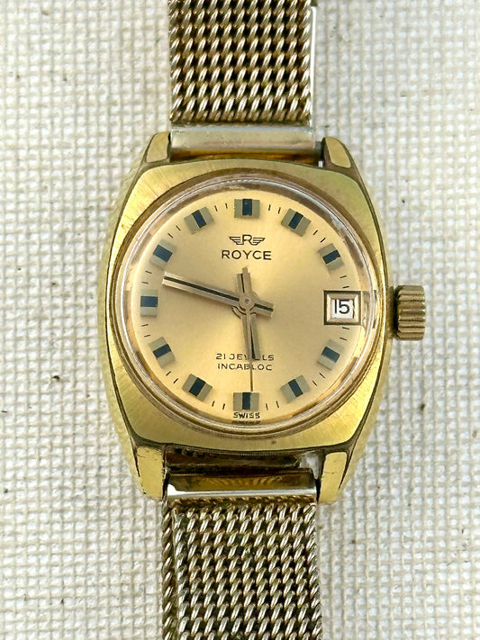 Royce Ladies Bracelet Watch Vintage